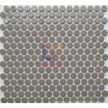 Round Shape Grey Wall Ceramic Decoration Mosaic (CST280)